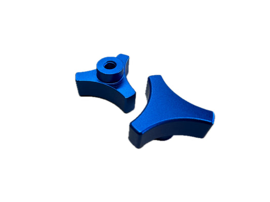 Dash-Board Blue Tri-Lobe Knob (set of 4)